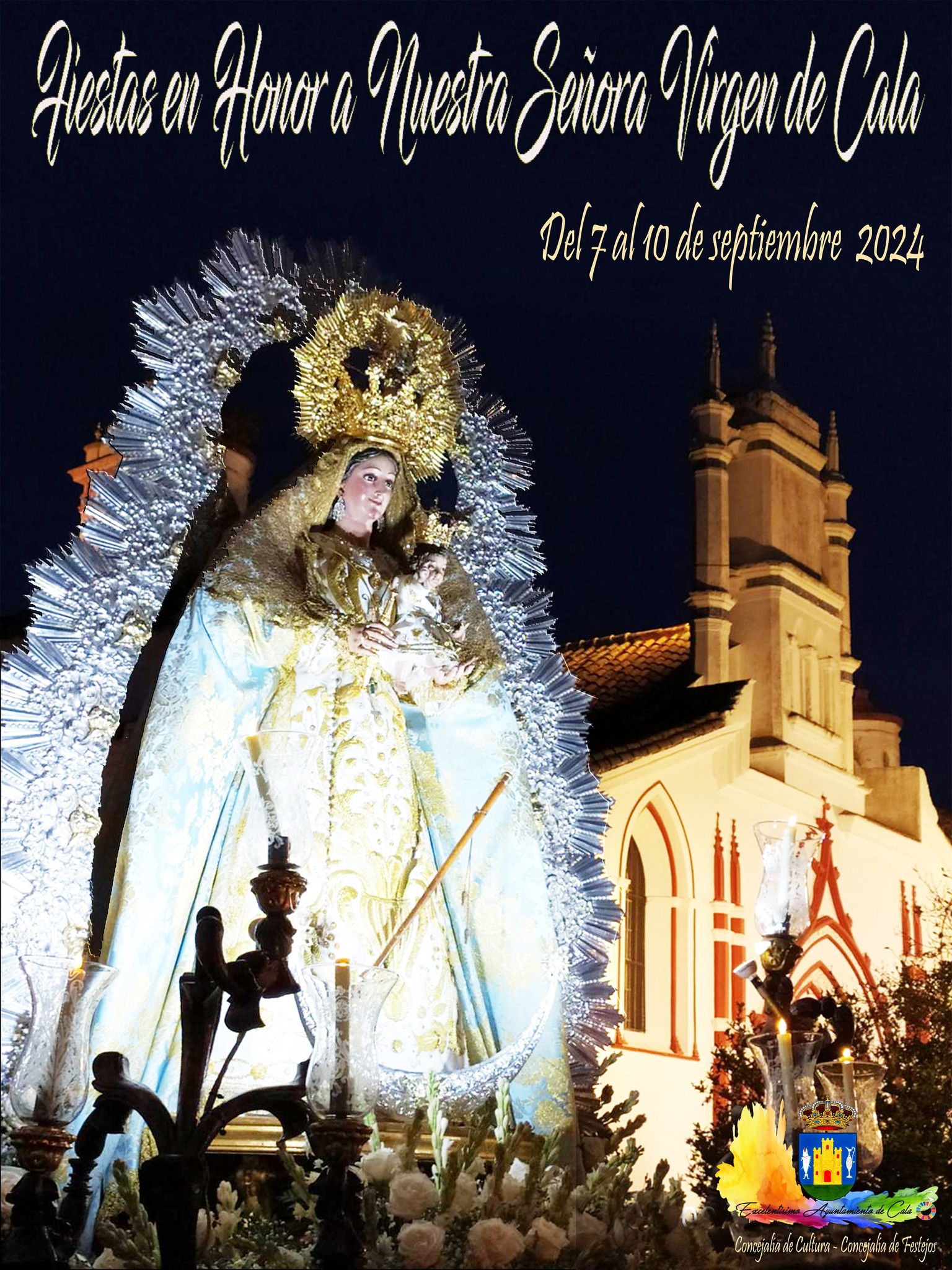 Fiestas patronales en honor de la Virgen de Cala 2024 Cala